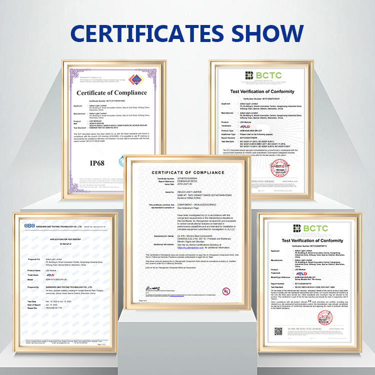 12 Volt LED Module Certification